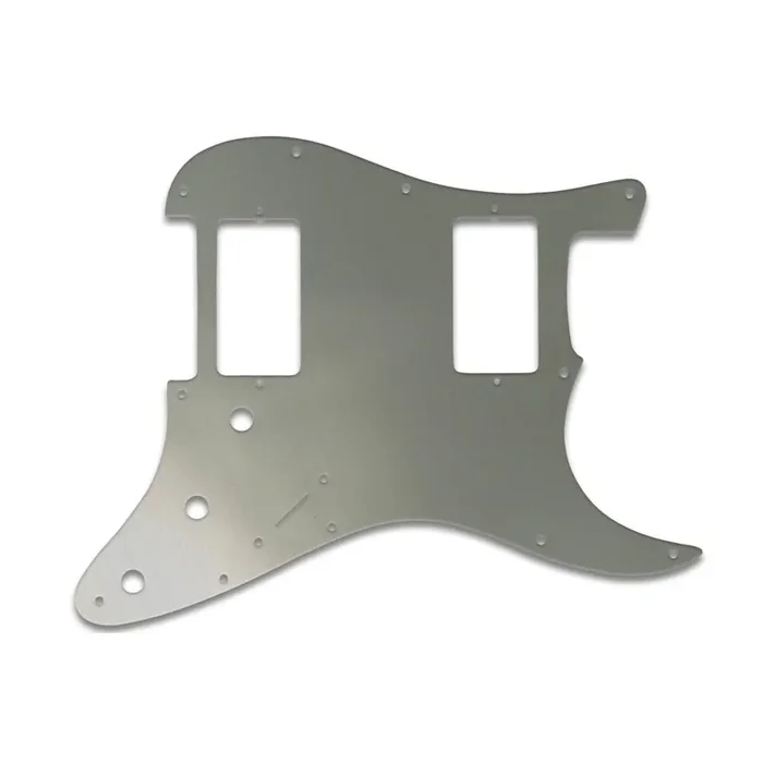 Strat 2 Hums – Brushed Silver (Simulated)