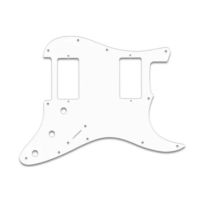 Strat 2 Hums – White/Black/White 3 ply