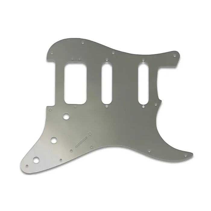 Strat American Deluxe – Brushed Silver (Simulated)