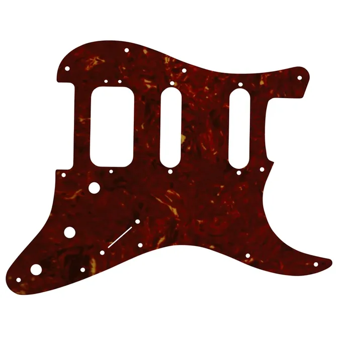 Strat American Deluxe – Light Brown Celluloid Tortoiseshell W/B/W Lamination