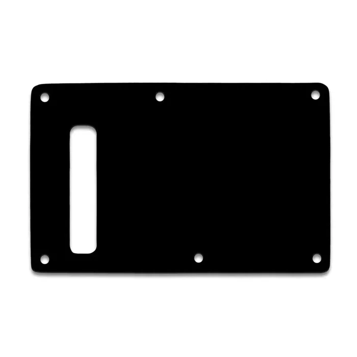 Strat Backplate – Black Cream Black