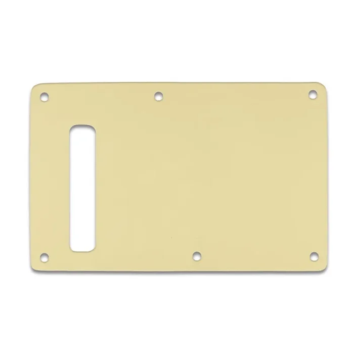 Strat Backplate – Cream Black Cream