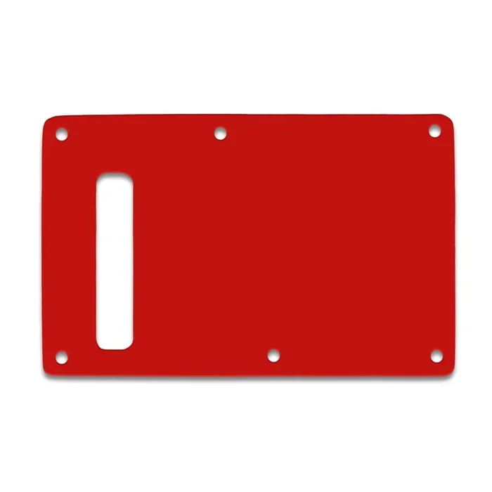 Strat Backplate – Red Black Red