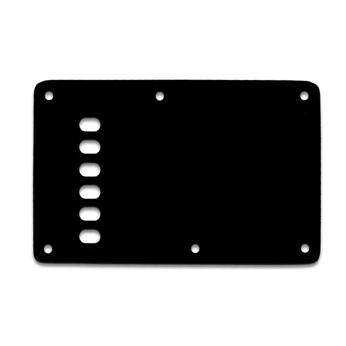 Strat Backplate Vintage – Black Cream Black