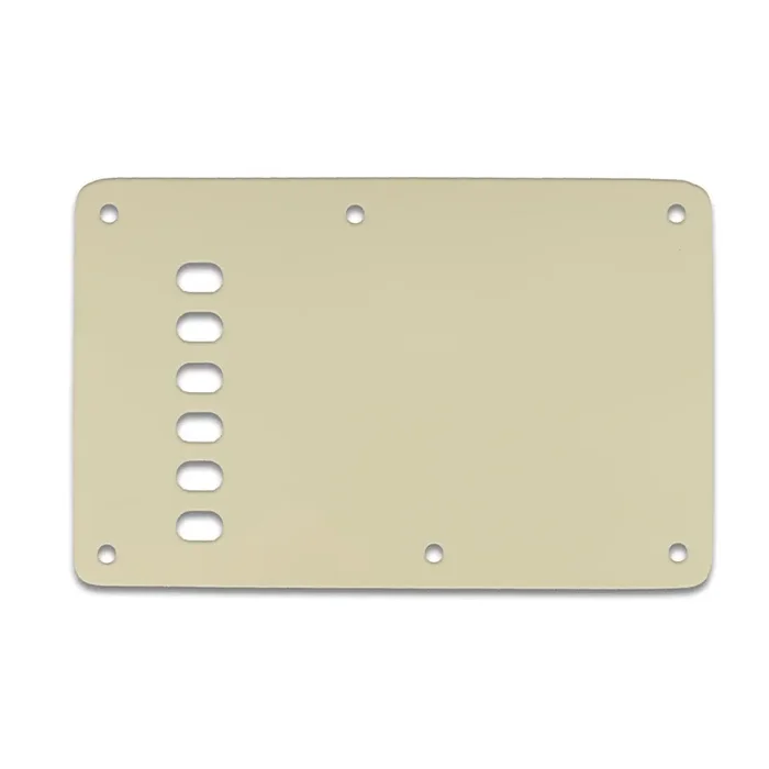 Strat Backplate Vintage – Parchment Thin .060
