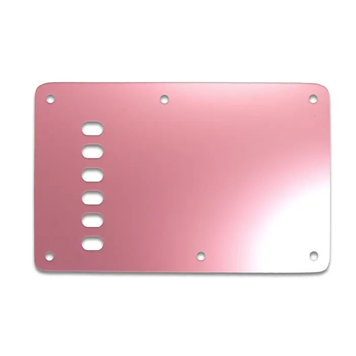 Strat Backplate Vintage – Pink Mirror