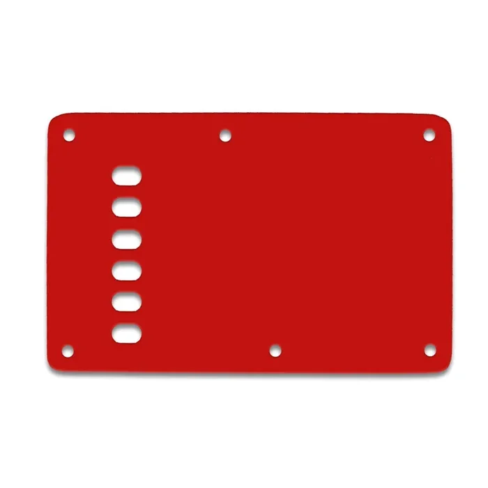 Strat Backplate Vintage – Red White Red