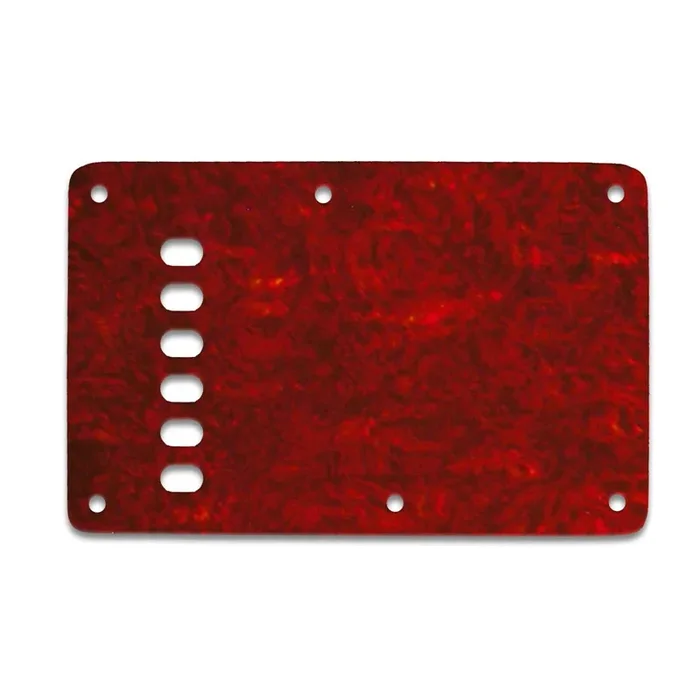 Strat Backplate Vintage – Tortoise Shell Red