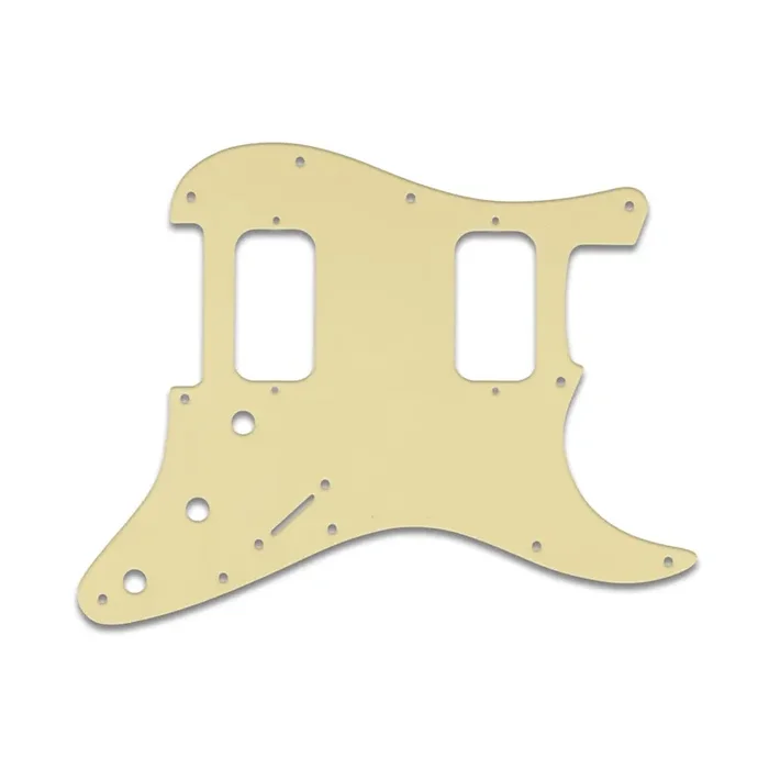 Strat Big Apple/U.S. Dbl. Fat – Cream Black Cream