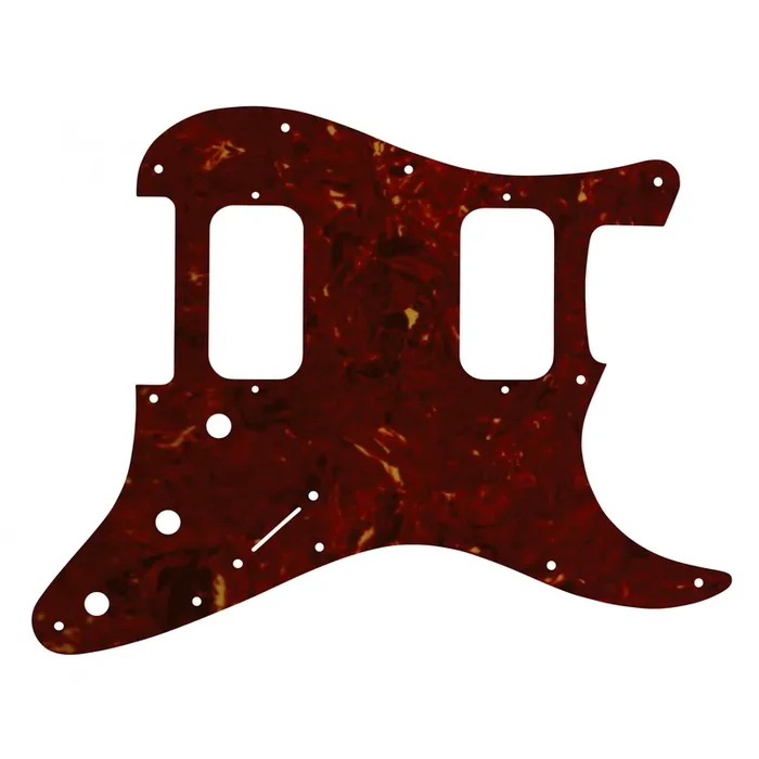 Strat Big Apple/U.S. Dbl. Fat – Light Brown Celluloid Tortoiseshell White/Black/White 4 ply Lamination