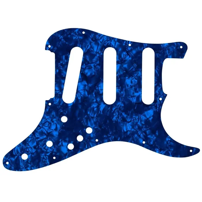 Strat Elite – Dark Blue Pearl Black/White/Black Lamination