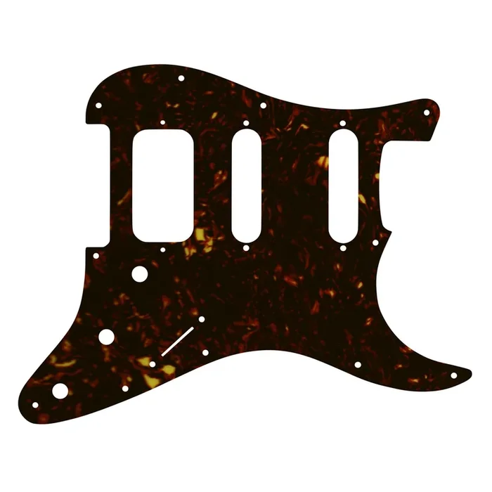 Strat Lonestar – Dark Brown Celluloid Tortoiseshell W/B/W Lamination