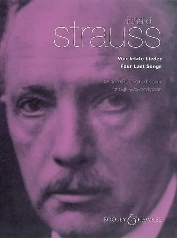 Strauss – Four Last Songs High Voice/Piano (Softcover Book)