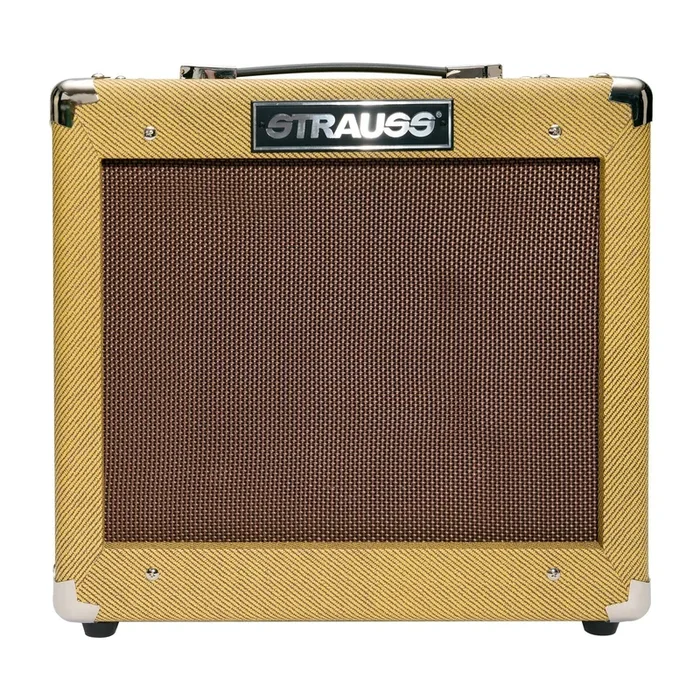 Strauss Legacy ‘Vintage’ 35 Watt Solid State Guitar Amplifier Combo (Tweed)