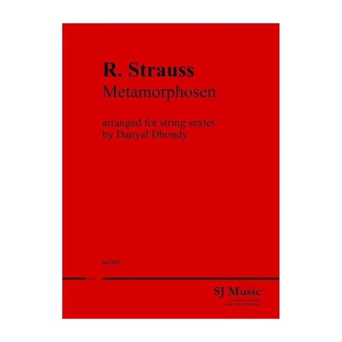 Strauss: Metamorphosen arr String Sextet (score)