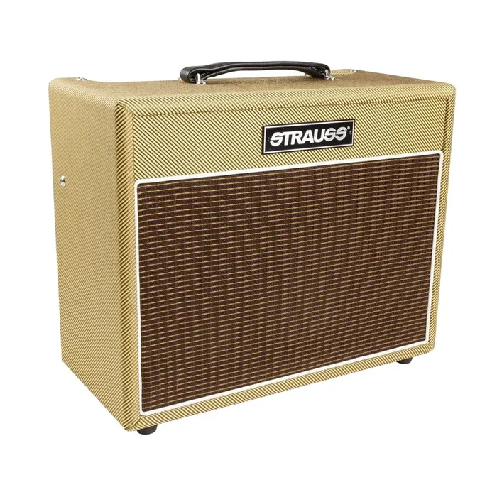 Strauss SRT-15 15 Watt Dual Input Combo Valve Amplifier (Tweed)