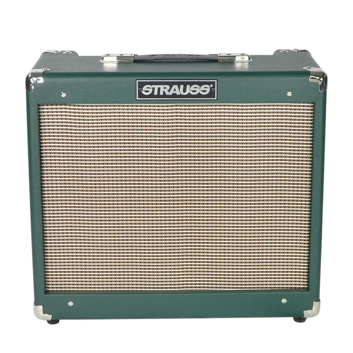 Strauss SVT-20R 20 Watt Valve Combo Amplifier with Reverb (Green)