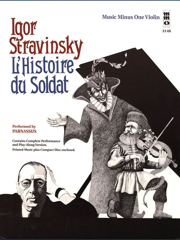 Stravinsky – L’Histoire Du Soldat Violin Book/CD (Softcover Book/CD)