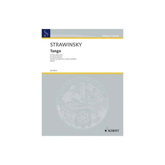 Stravinsky, Igor – Tango