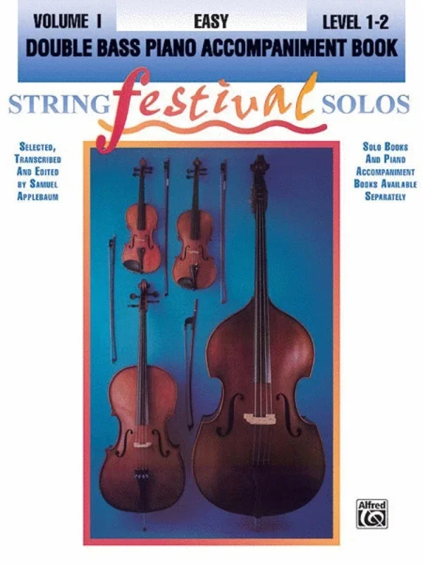 String Festival Solos Double Bass Piano Acc Book 1 Book