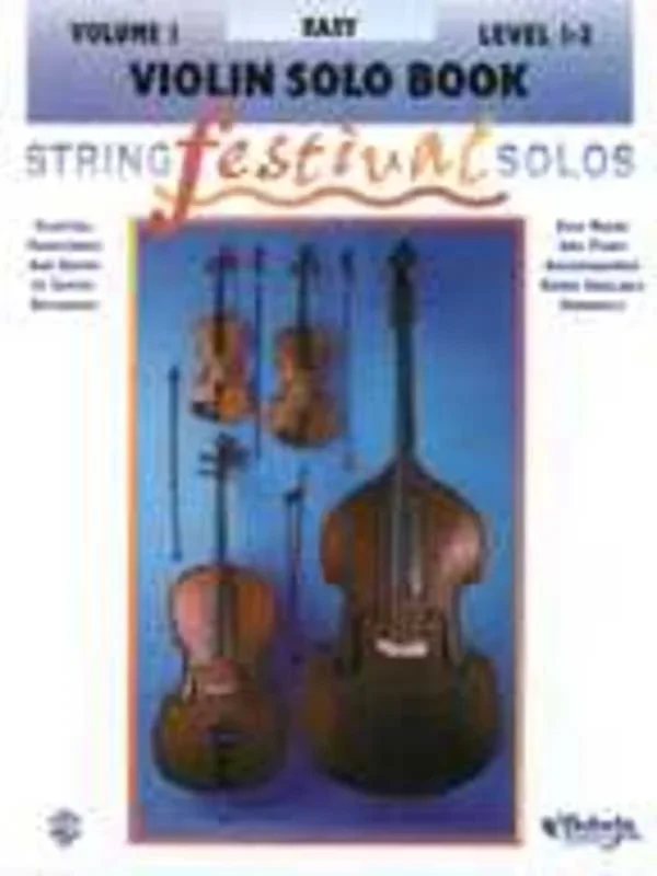 String Festival Solos Violin Solo Ed Applebaum Book 1 Book