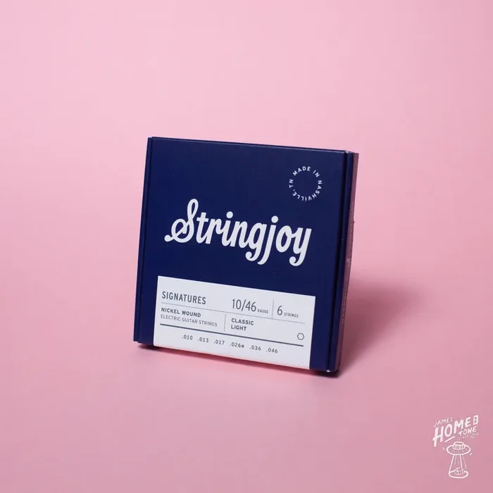 Stringjoy – Signatures – Nickel Wound Electric Guitar Strings – Classic Light 10-46