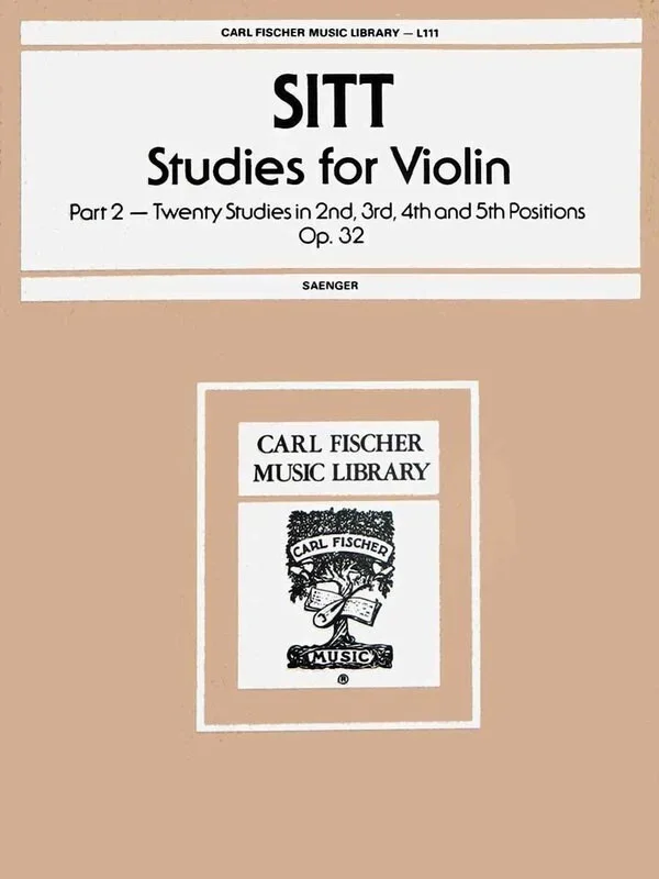 Studies 100 Op 32 Book 2 Nos 21-40 Violin Solo (Softcover Book)