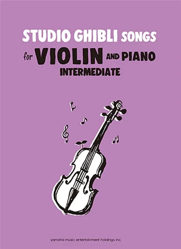 Studio Ghibli Songs for Violin and Piano – Intermediate