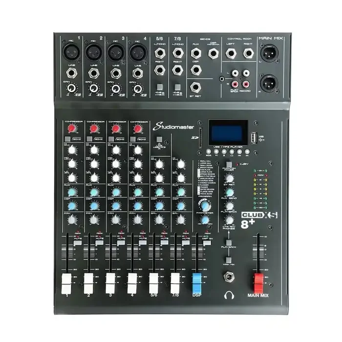 Studiomaster Club XS8+ 8 Input Mixer