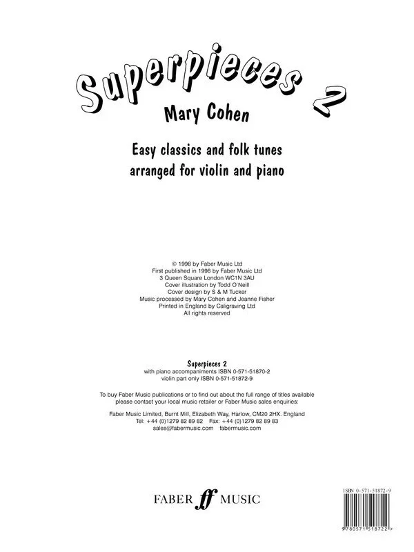 Superpieces Book 2 Violin Part (Softcover Book)