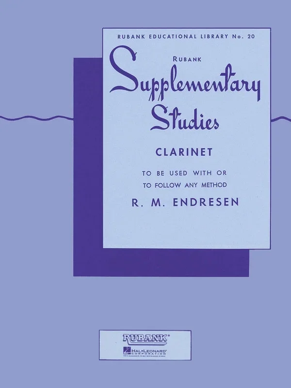 Supplementary Studies Clarinet (Softcover Book)