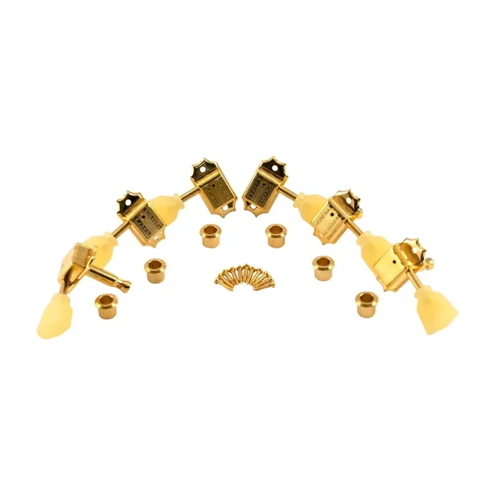 Supreme 3 + 3 Pearl Single Ring Buttons – 18 1 Gear Ratio Tuning Machines