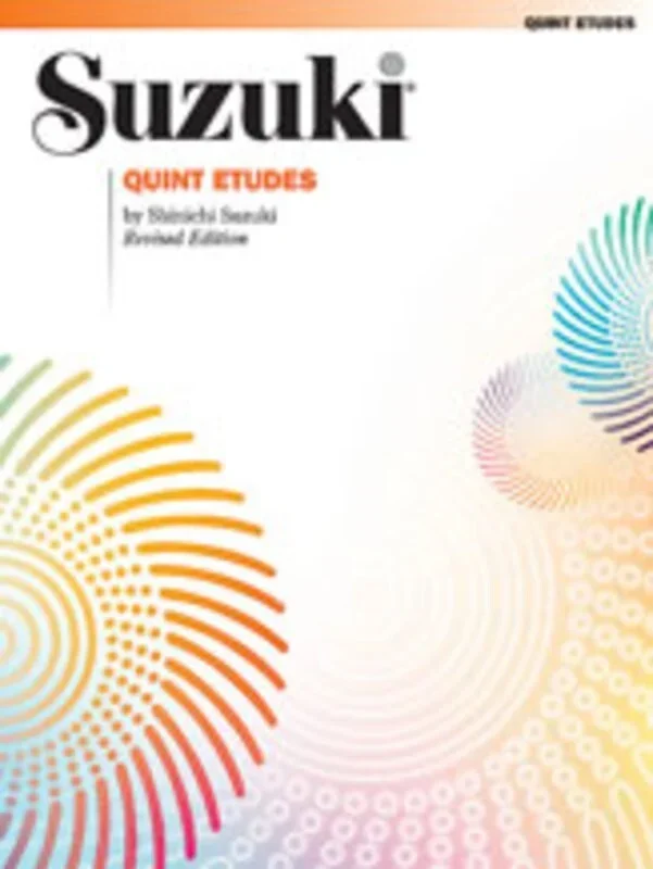 Suzuki – Quint Etudes Violin (Softcover Book)