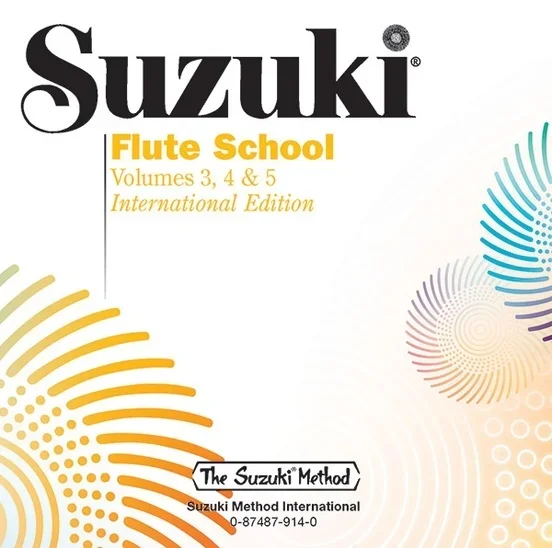Suzuki Flute School Volume 3 4 & 5 CD