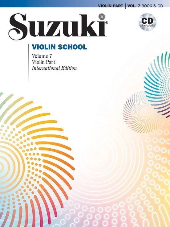 Suzuki Violin School Volume 7 Book/CD