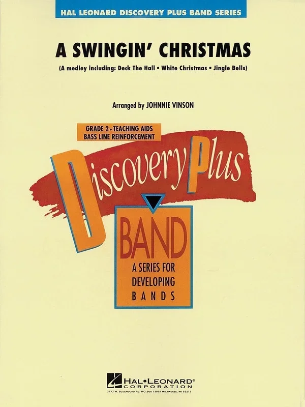 Swingin Christmas Discovery Plus Concert Band 2 Score/Parts (Pod) (Music Score/Parts)