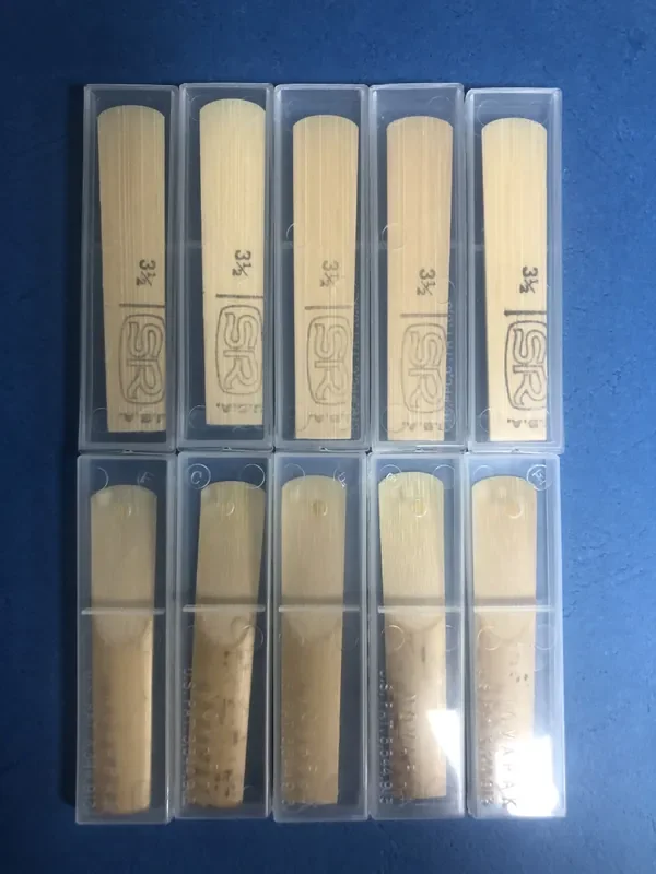 Symmetricut clarinet reed strength 3.5 – PACK OF 10 REEDS