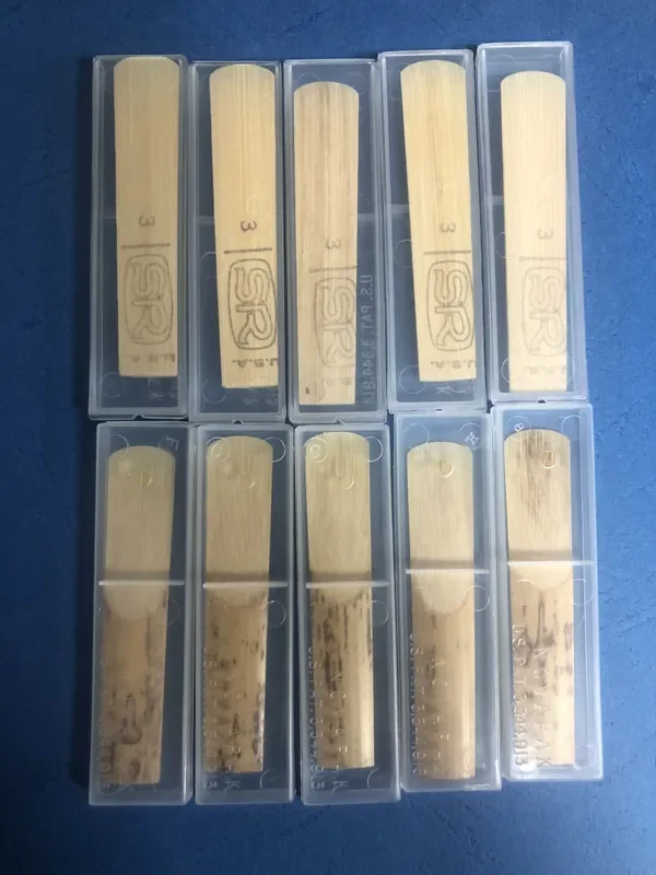 Symmetricut clarinet reed strength 3 – PACK OF 10 REEDS