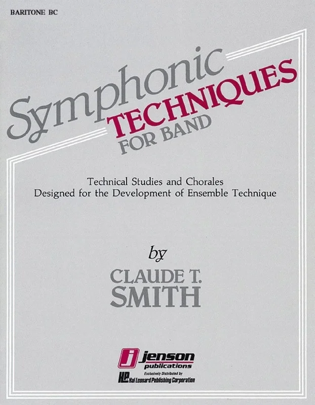 Symphonic Techniques Baritone Bc (Part)