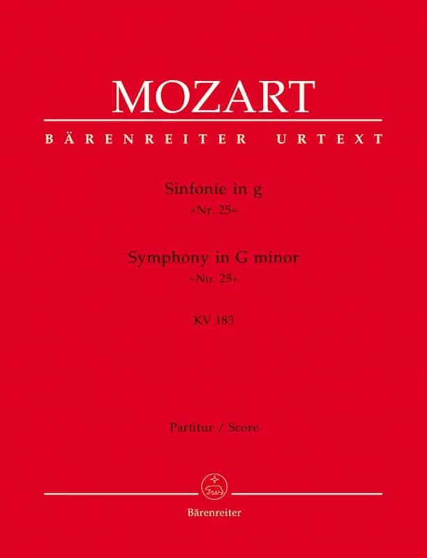 Symphony No. 25 In G Minor K. 183 (K.6: 173 Double Bass)