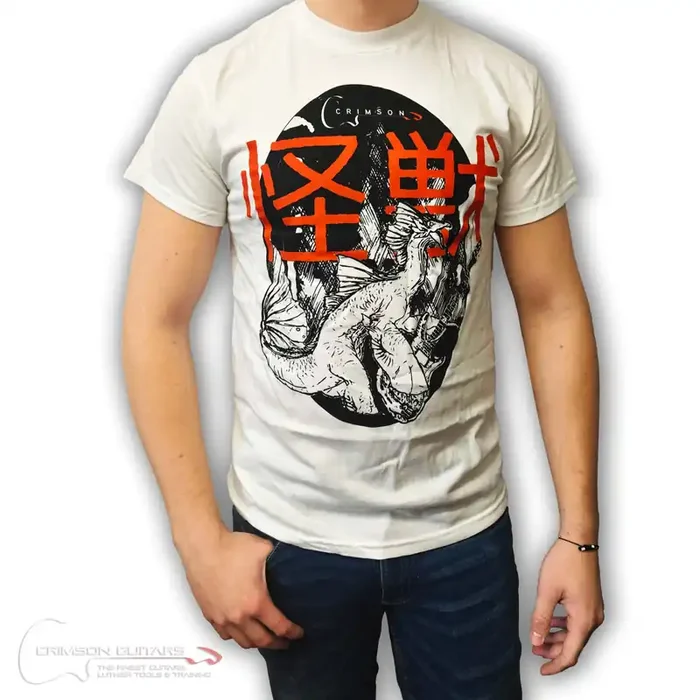 T-Shirt – Kaiju with Scion – White