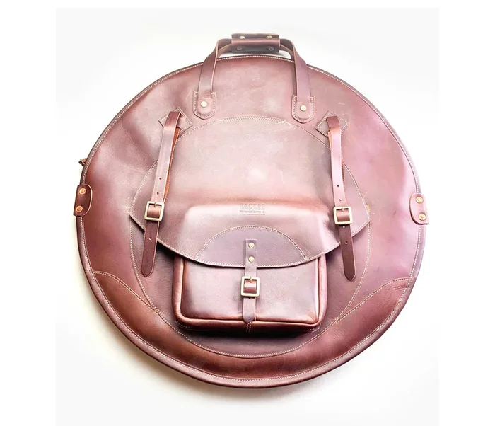 Tackle 22 ” Cymbal Bag Backpack – Leather