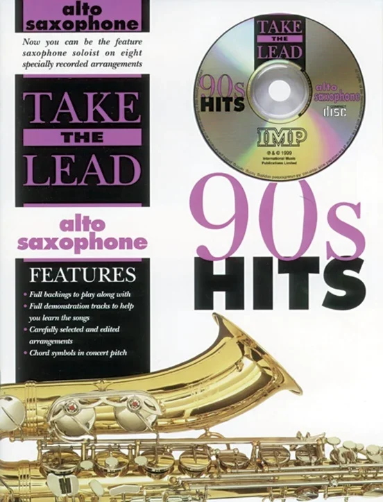 Take The Lead 90S Hits Book/CD Alto Sax