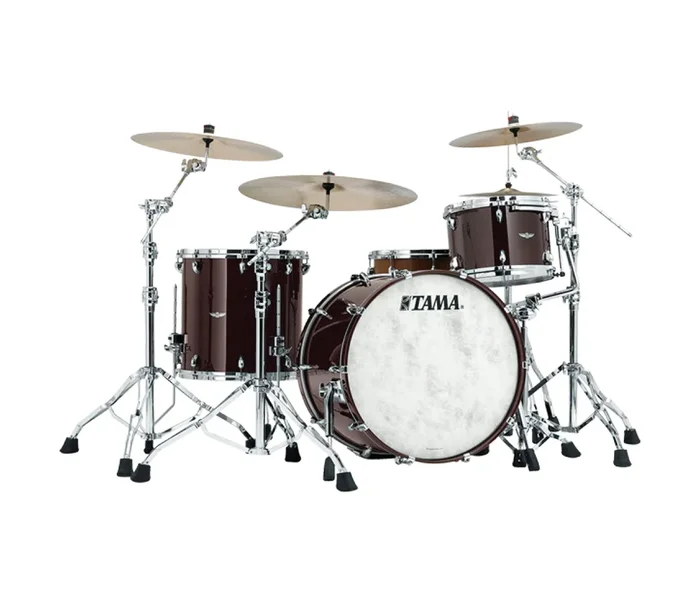 TAMA Star Walnut 4-piece Shell Pack in Dark Mocha Walnut