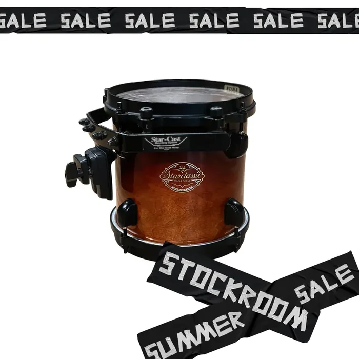 Tama Starclassic 8” Rack Tom In Black 1020