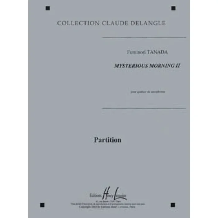 Tanada, Fuminori – Mysterious Morning II