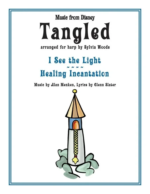 Tangled Arranged For Harp (Softcover Book)