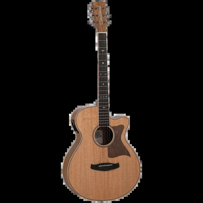 Tanglewood TRSFCEPW Reunion Australian Red Cedar Top Super Folk C/E with Pacific Walnut B/S