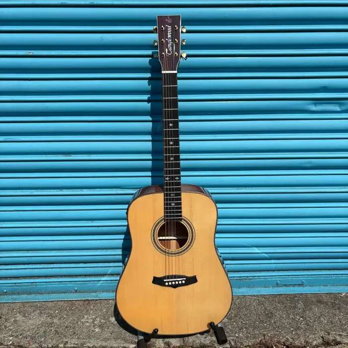 Tanglewood TW15HE Solid Spruce Top Dreadnaught Electro Acoustic-Guitar