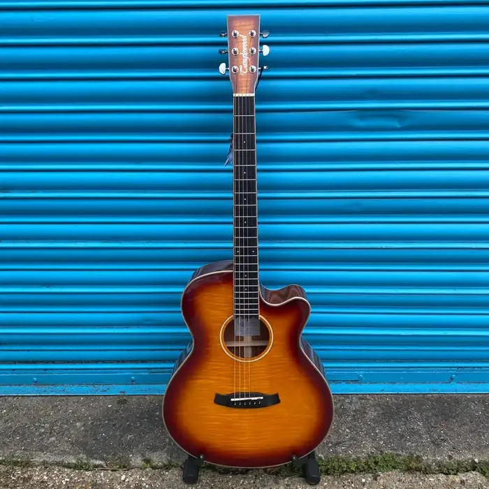 Tanglewood TW4 E FM Winterleaf Electro Acoustic Guitar (Super Folk With Cutaway)